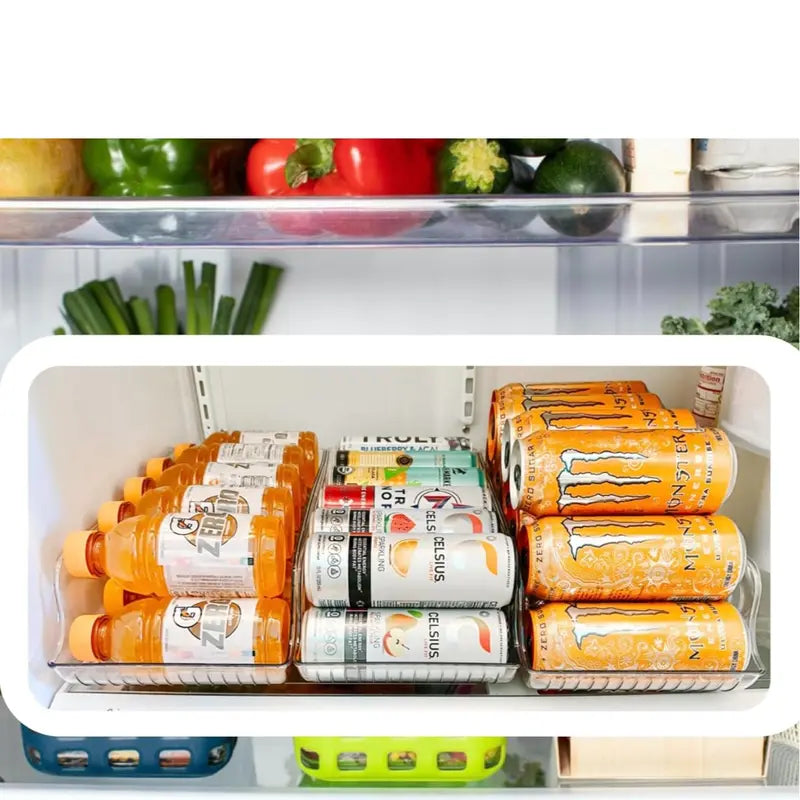 Organizador De Latas De Soda Y Cervezas Para Refrigerador